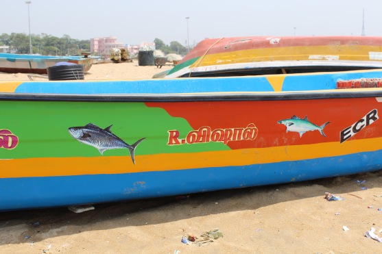 Colourful boat art